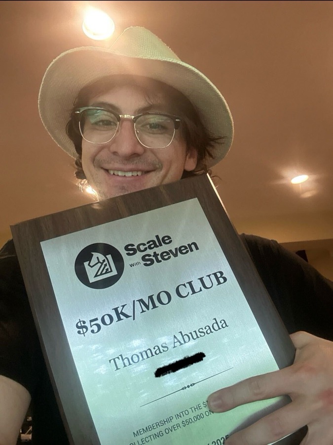 Thomas Abusada — $50K/MO Club